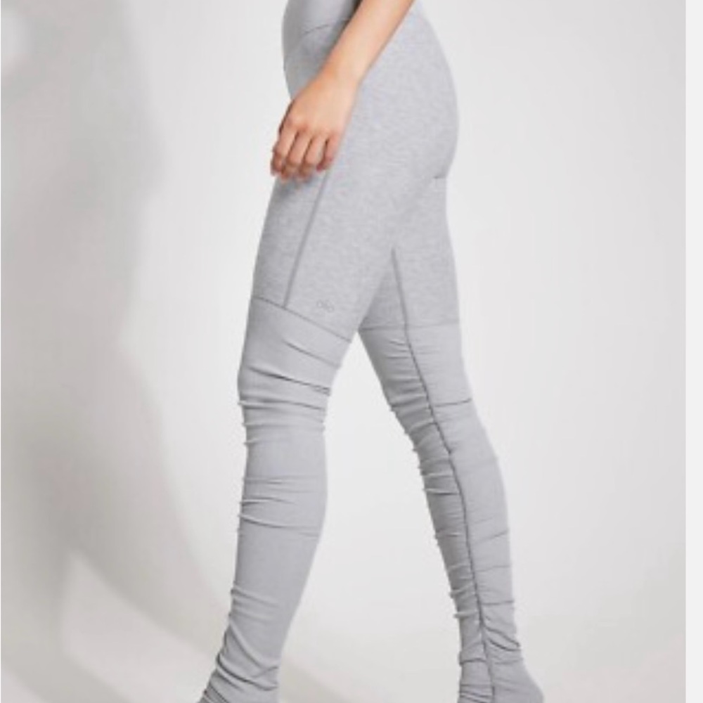 ALO Yoga Goddess Gray Leggings